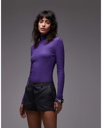 ASOS - – langärmliges, figurbetontes oberteil - Lyst