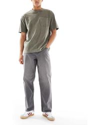 ASOS - Vaqueros Con Lavado Gris De Corte Holgado De - Lyst
