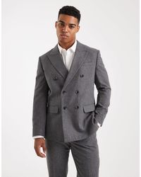 Jack & Jones - Premium Relaxed Wool Suit Jacket - Lyst
