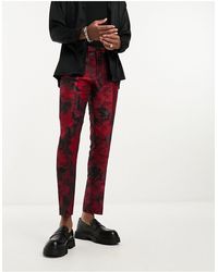 Twisted Tailor - Mon Floral Suit Pants - Lyst