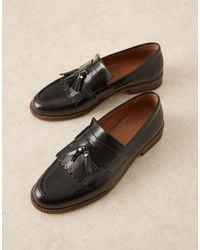 ASOS - Leren Loafers Met Franjes En Kwastjes - Lyst