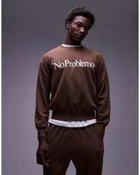 No Problemo - Logo Cotton Sweatshirt - Lyst