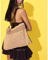 Stradivarius - Crochet Shoulder Bag - Lyst