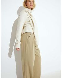 NA-KD - Wide High Waist Suit Trouser - Lyst