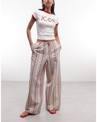 Reclaimed Vintage - – relaxed-fit-hose mit streifen - Lyst