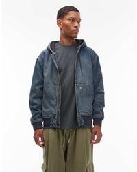 Dickies - Hilham Hooded Denim Jacket - Lyst