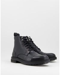 red tape ocean cap toe boot