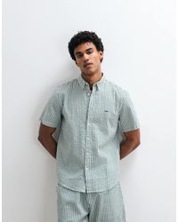 Levi's - Camisa A Rayas Verdes De Manga Corta Authentic De (Parte De Un Conjunto) - Lyst