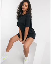 nike t shirt dress womens