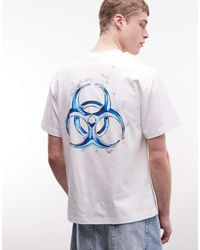 Huf - Sector Logo T-Shirt With Back Print - Lyst