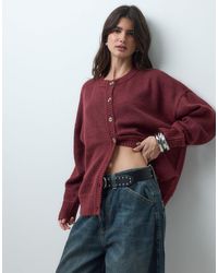 Collusion - Knit Boxy Oversized Cardigan - Lyst