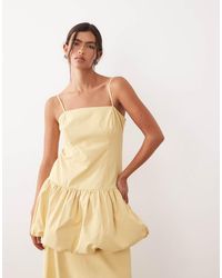 ARRANGE - Co-ord Longline Cami Top With Puffball - Lyst