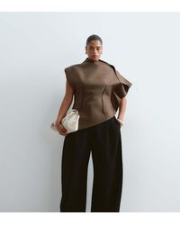 ARRANGE - Curve Spence Tailored Wool Trouser - Lyst