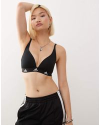adidas - Active Comfort Cotton Bralette - Lyst
