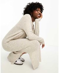 Vero Moda - Knitted Jumper Midi Dress - Lyst