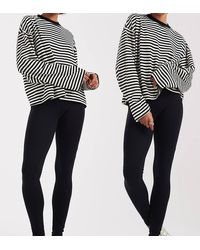 ASOS - Asos Design Tall 2 Pack Basic Jersey Leggings - Lyst