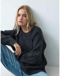 Gap - Oversized Knit Textured Jumper - Lyst