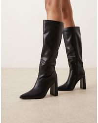 Glamorous - Pointed Knee Boots - Lyst