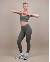 SIMMI - V Front Sculpt Ankle Length Leggings - Lyst