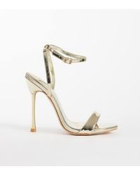 Public Desire - Soho Barely There Heeled Sandals - Lyst