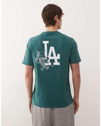 KTZ - La Dodgers Graphic Regular Fit T-Shirt With Back Print - Lyst