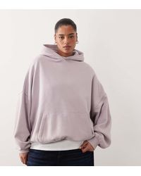 ARRANGE - Curve Oversized Premium Heavy Weight Hoodie - Lyst