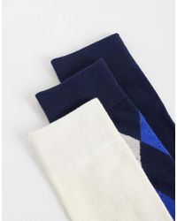 GANT - 3-pack Argyle Socks - Lyst