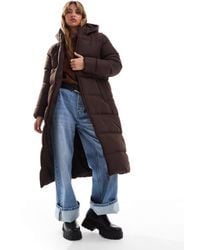 Threadbare - – 2-in-1-steppweste und -jacke im longline-schnitt - Lyst