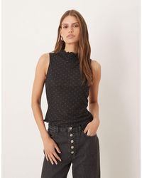ASOS - – tanktop aus netzstoff - Lyst