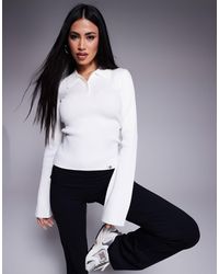 The Couture Club - – oberteil aus strick - Lyst