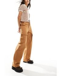Vans - Arroyo Wide Leg Cargo Trousers - Lyst