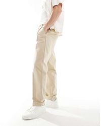 ASOS - Smart Premium Cotton Oversized Tapered Chino Trousers - Lyst