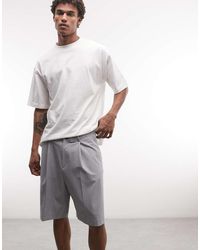 Weekday - Uno Loose Fit Tailored Shorts - Lyst