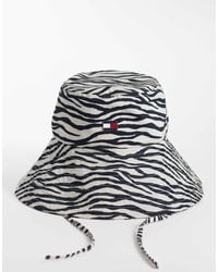 Tommy Hilfiger - – anglerhut mit zebramuster - Lyst
