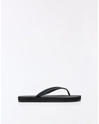Bershka - Flip Flop-flat Sandals - Lyst