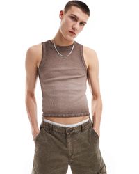 Collusion - Waffle Muscle Vest - Lyst