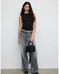 Stradivarius - – ärmelloses basic-t-shirt - Lyst