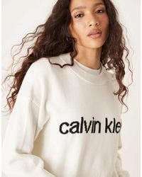 Calvin Klein - Logo Knit Jumper - Lyst