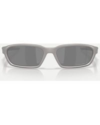 Oakley - Terraforma Rectangle Polarised Sunglasses With Mirrored Lens - Lyst