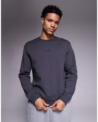 EA7 - Armani Train Core Central Logo Sweatshirt - Lyst