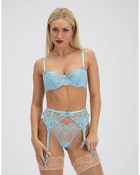 Boux Avenue - Jules Bow Embroidered Suspender Belt Garter Sexy Lingerie - Lyst