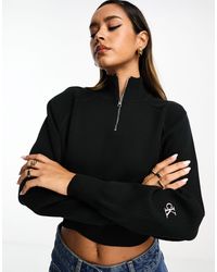 Calvin Klein - Half Zip Sweater - Lyst