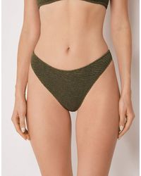 Calzedonia - Brazilian Bikini Bottoms Crinkle Waves - Lyst