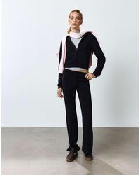 Pull&Bear - Zacht Aanvoelende Flared Broek - Lyst