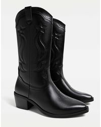 Stradivarius - – cowboystiefel - Lyst
