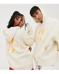 Collusion Hoodie unisexe à imprimé - Noir
