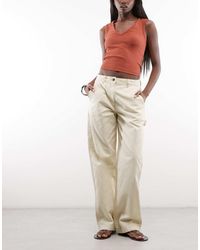 Timberland - Canvas Straight Pants - Lyst