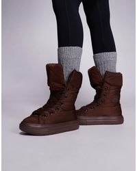 Converse - Chuck taylor all star hi elements - bottes montantes - marron - Lyst