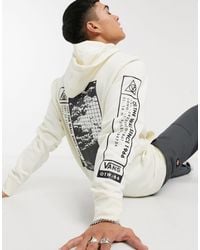 vans cream hoodie