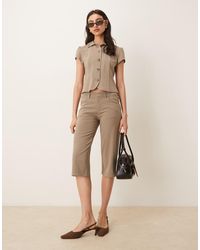 Motel - Tunia Co-ord Capri Trousers - Lyst
